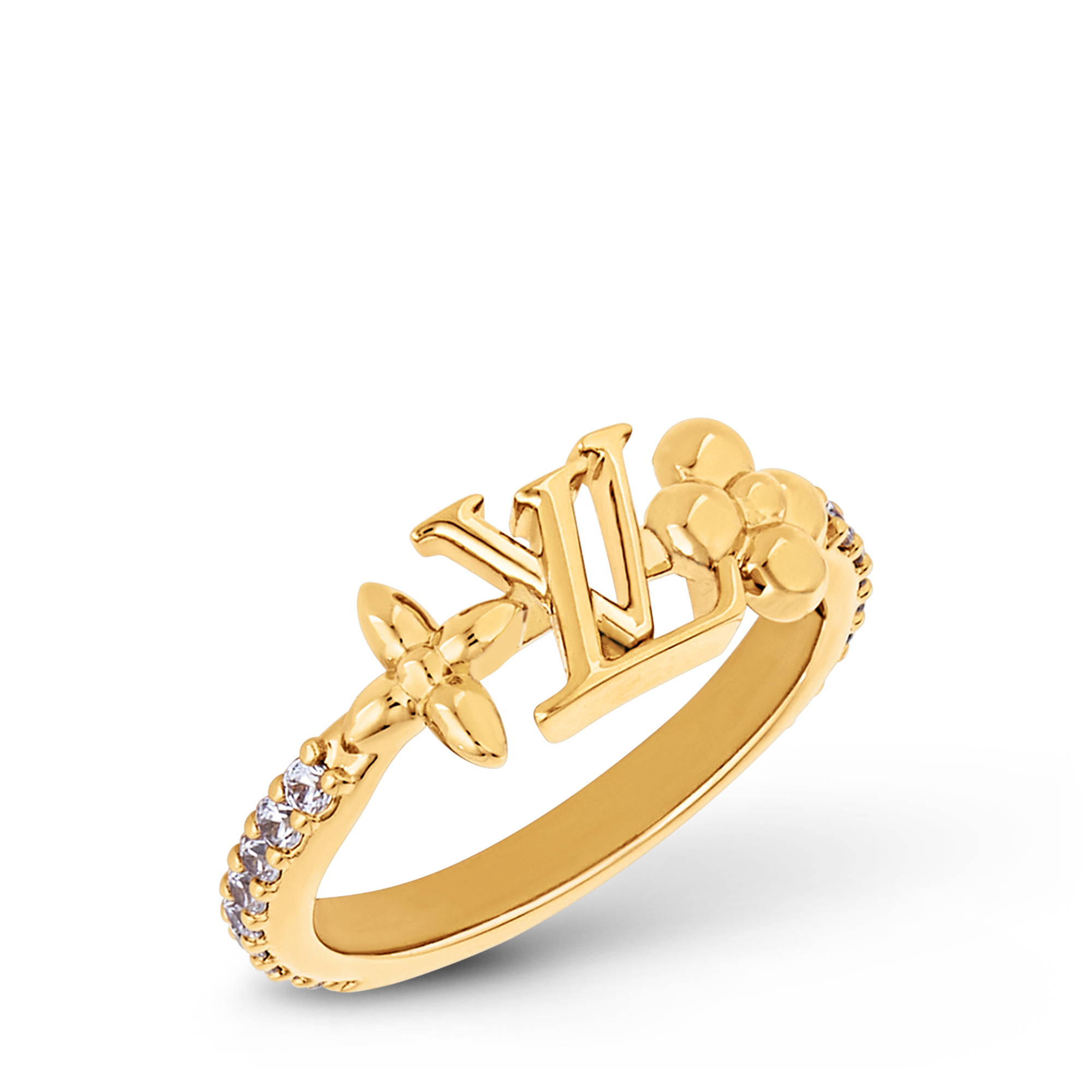 LV Iconic Ring . - Luxury Fashion Jewellery - M1461S Gold | LOUIS